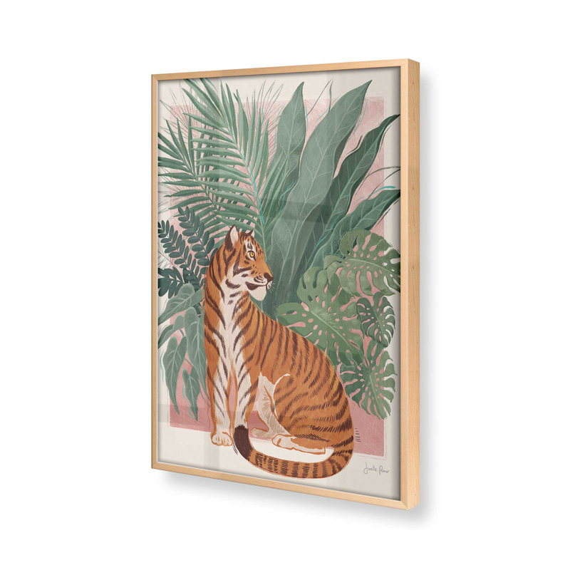 «Jungle Majesty», Érable brut, H 37 po x l 25 po