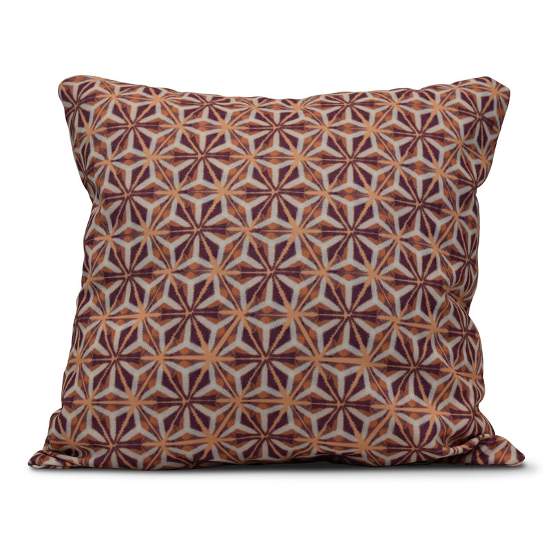 Intercoastal Waterway Square Pillow Cover and Insert, 16" H x 16" W, Blue