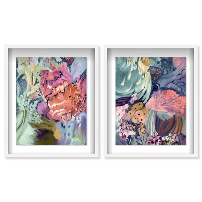 Abstract Botanicals Set Set by Oliver Gal