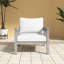 Chaise longue en aluminium