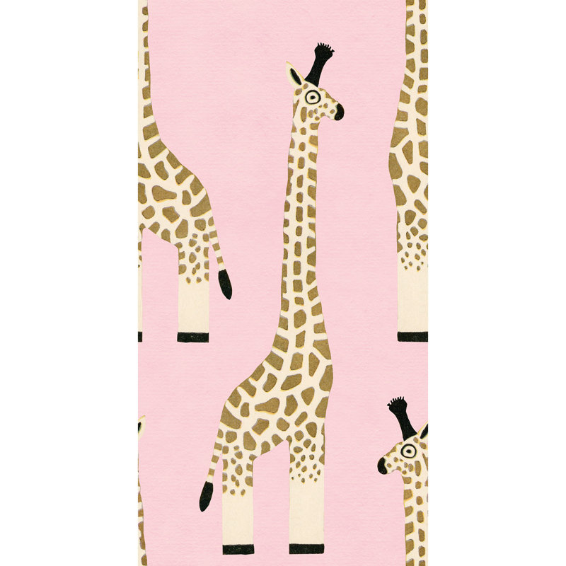 Wallpaper Double Roll by Yuki Osada, Pink