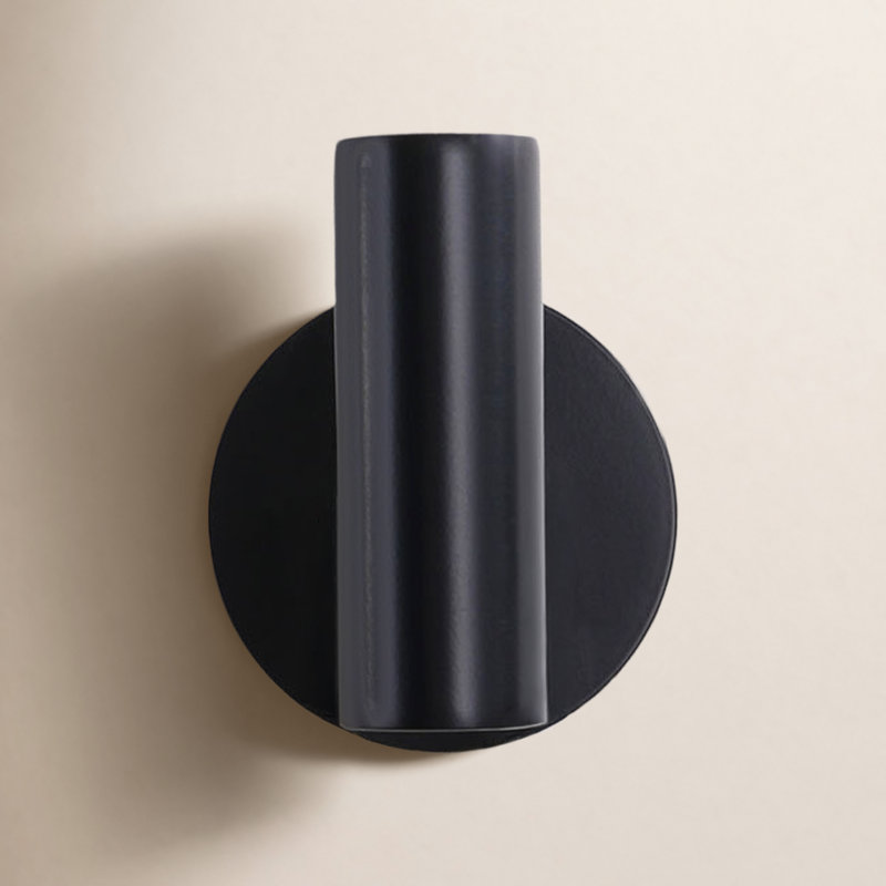 Wall Mounted Towel Hook, Black