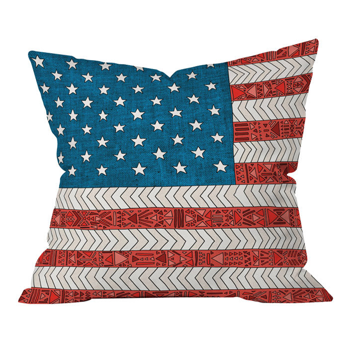 Coussin extérieur Bianca Green USA, 26 po x 26 po