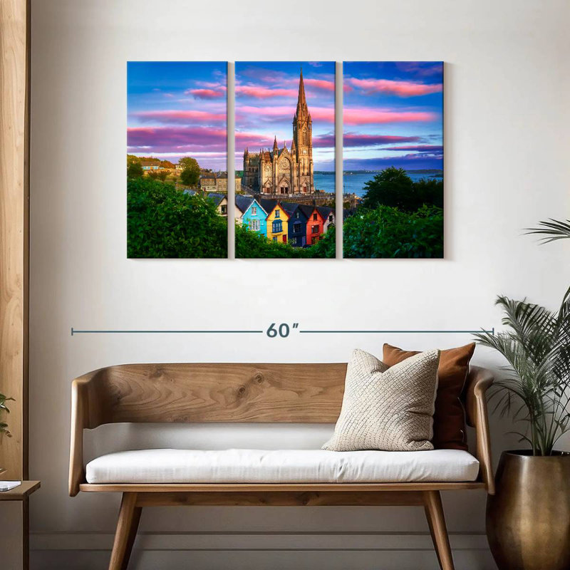 Adella Cobh Cathedral, 28" H x 45" W