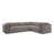 Nevis Graphite Polyester Blend