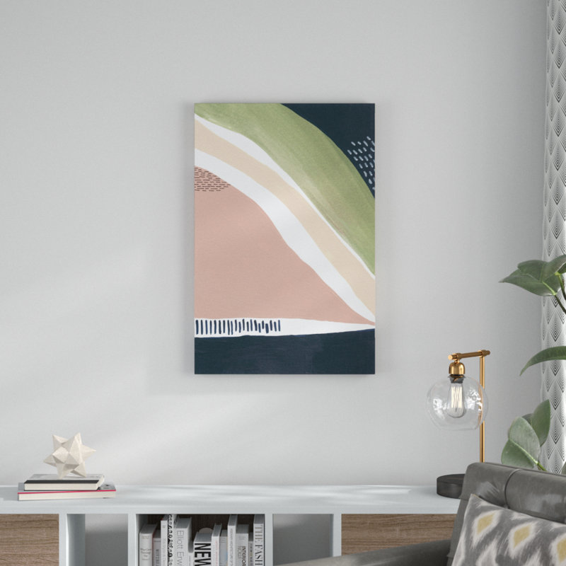 Simple Marks IV by Regina Moore - Painting Print, 91cm H x 61cm W, Wrapped Canvas