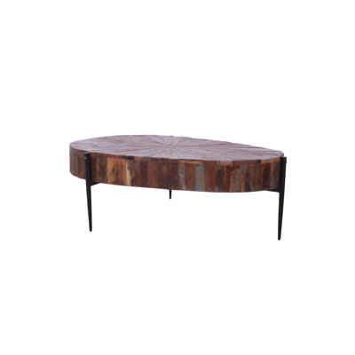 Joshula Solid Wood Top Coffee Table