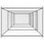 Antoinette 150cm H Metal Yard Kennel-110131514