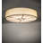 Cilindro Fabric Flush Mount