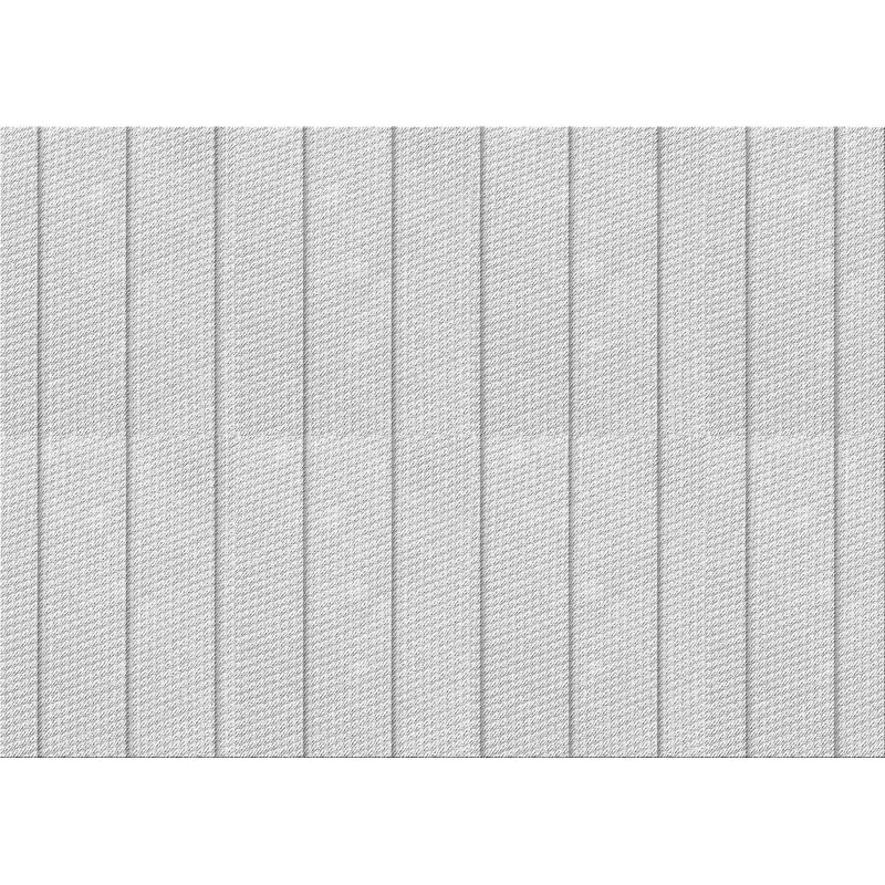 Tapis 100% lavable à la machine à motif 2989 - Pat3835-GRY, Rectangle 6 pi x 9 pi