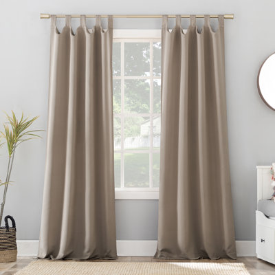Thermal Blackout Tab Top Curtain Panel - Basics by Wayfair™