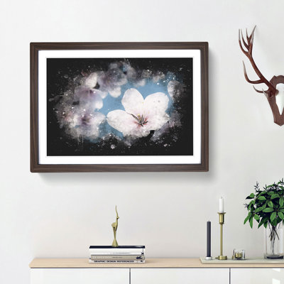 Cherry Blossom Tree in Spring - Framed Print