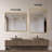 Rectangular Bathroom Wall Mirror-1812929544