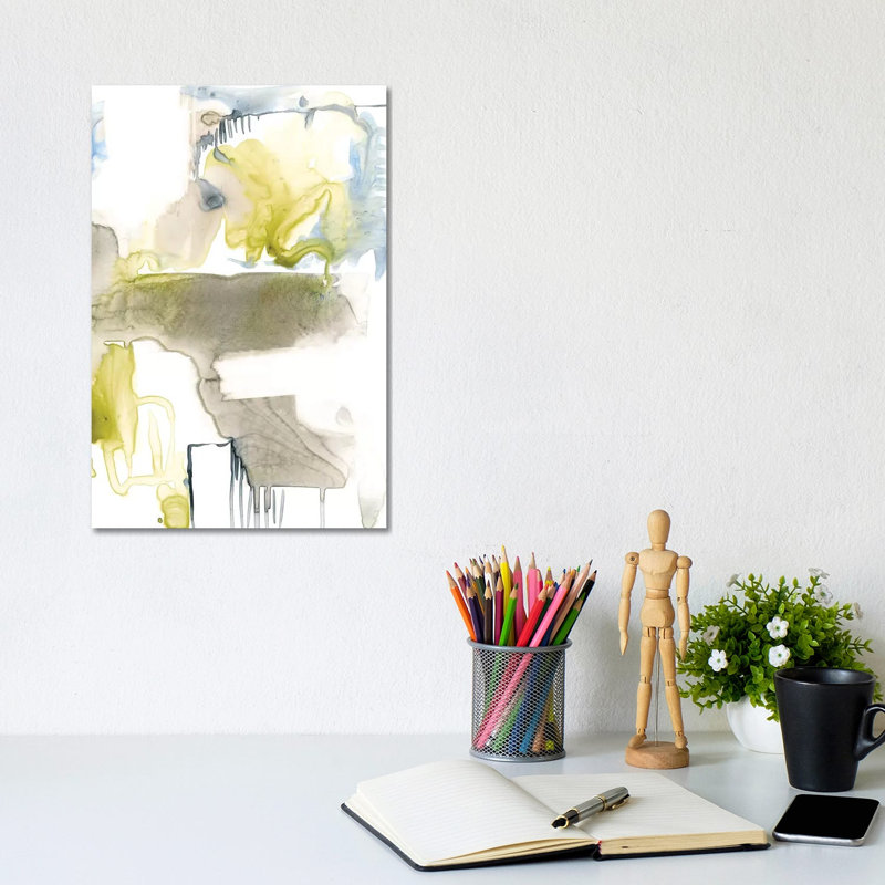 Wandering Layers II by Jennifer Goldberger - Wrapped Canvas Painting, 20.32 cm H x 30.48 cm W