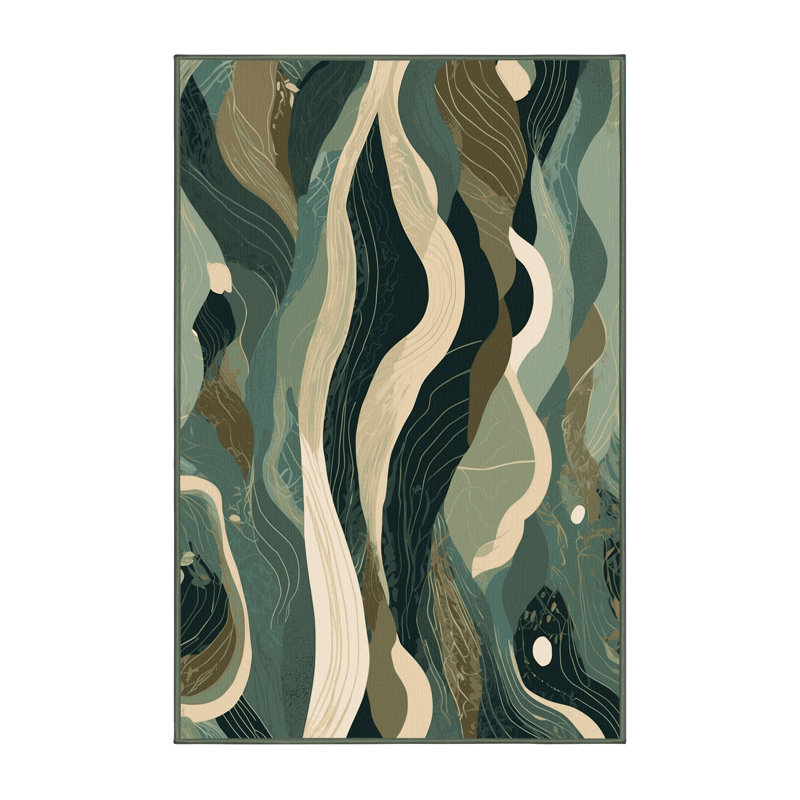 Tapis Sunlit Ripples, Rectangulaire 2 pi x 3 pi