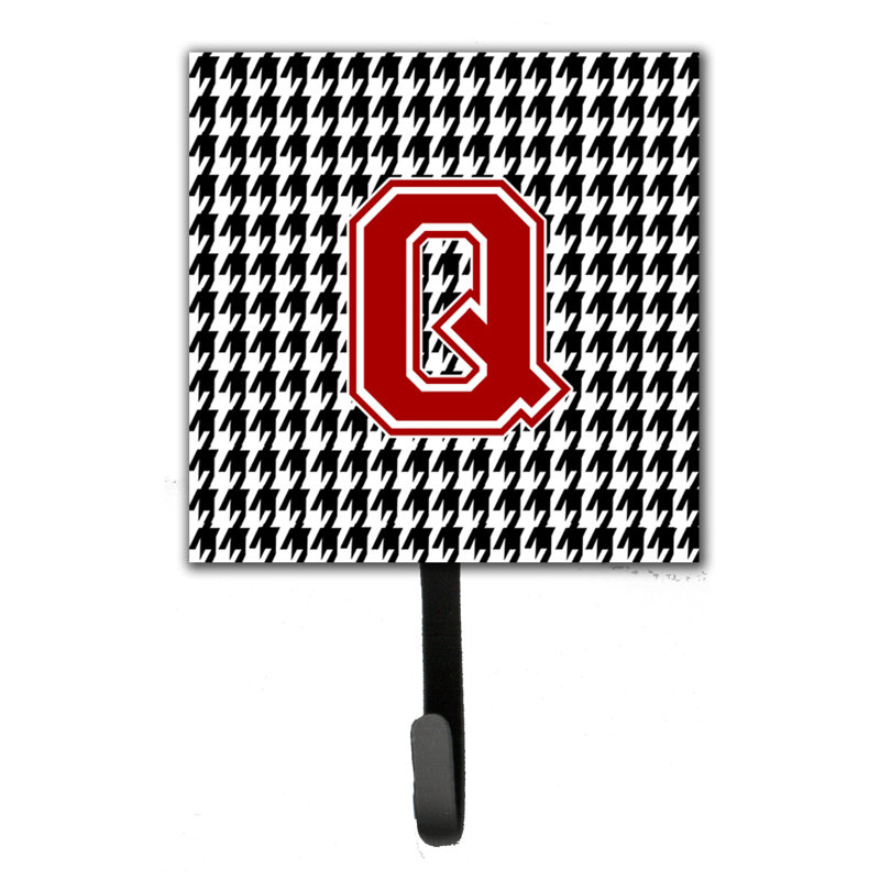 Porte-laisse houndstooth et crochet mural, Q