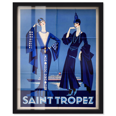 Vintage rétro Vogue Shadowbox impression rétro mode par Art Remedy