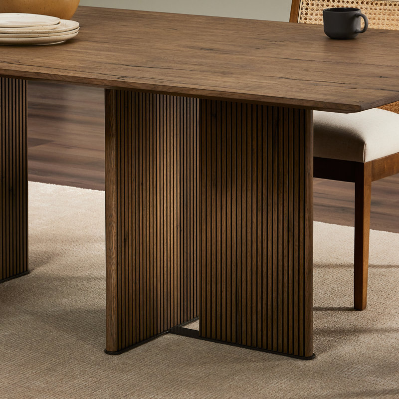 Leo Solid Oak Dining Table