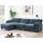 108" Modular L-Shaped Sectional Sofa Set