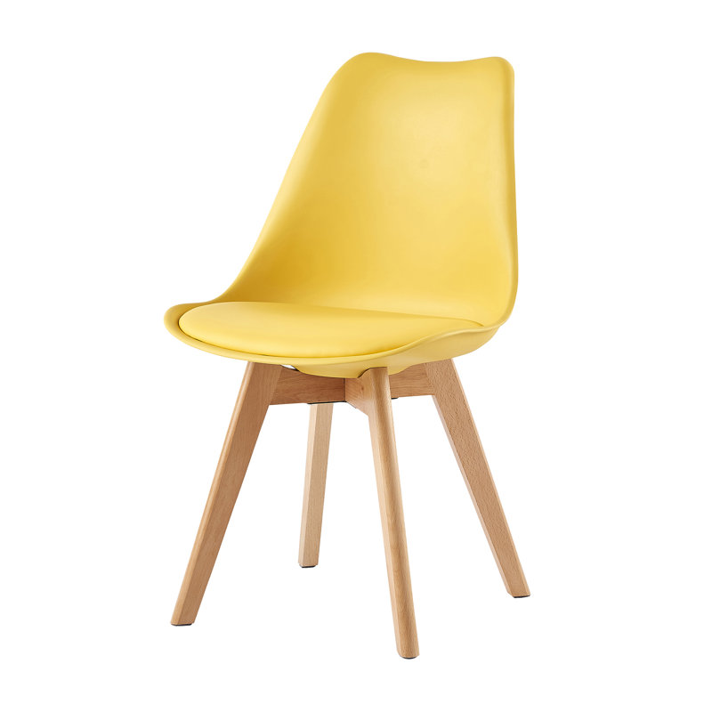Knutsford Kitchen Dining Chair, Yellow, 4