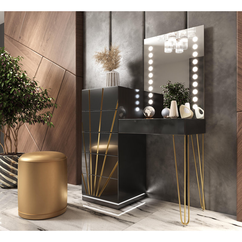 Eclipse Makeup To10 Vanity And Bench
