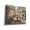 Toile épique Graffiti «Cobblestone Fountain» par Nicky Boehme, 34 po x 26 po