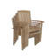Sahara Outdoor Teak Dining Armchair