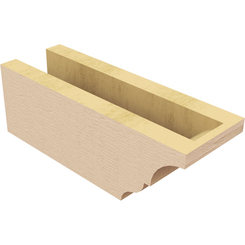 Queue Asheboro Woodgrain TimberThane, H 4 po x l 4 po x P 12 po