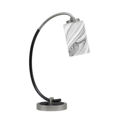 Lampe de bureau en acier inoxydable Guilda
