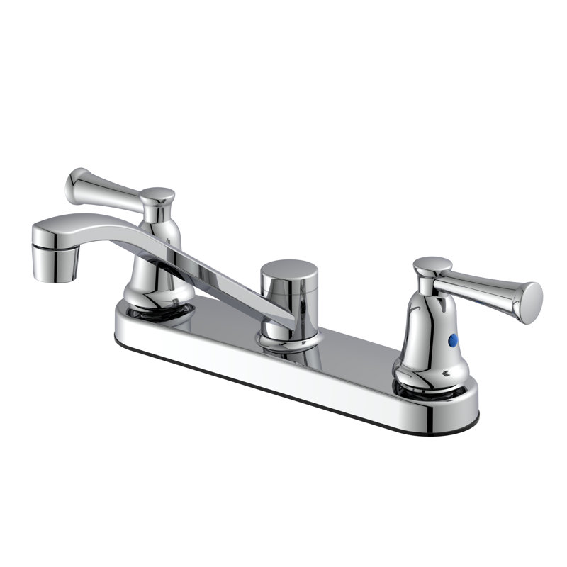 2-handle Bathroom Faucet, Chrome