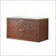 Meuble-lavabo mural simple flottant pré-assemblé de 36 po avec comptoir en céramique à 1 trou pour une installation facile et un rangement efficace