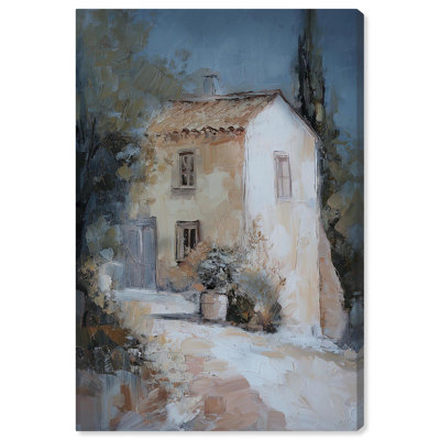 «Silent Valley Night Canvas Retro Landscape» par Art Remedy