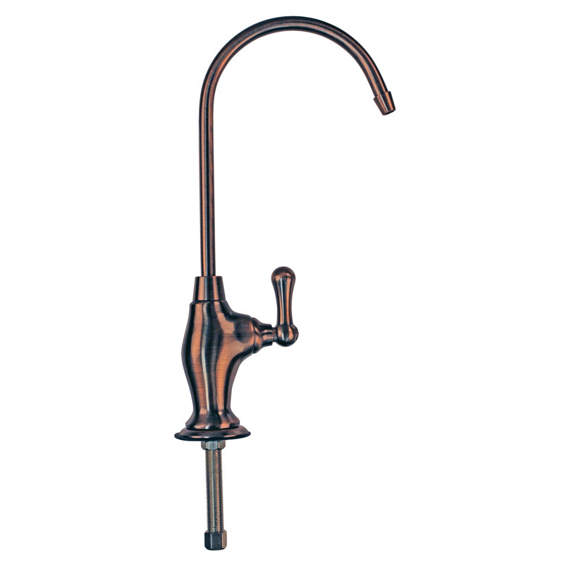 Westbrass 10" 1-Handle Cold Water Dispenser Faucet, Antique Copper