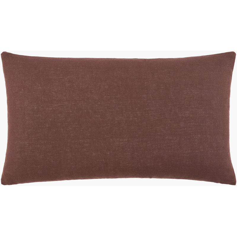 Coussin décoratif Lanie, Marron foncé
