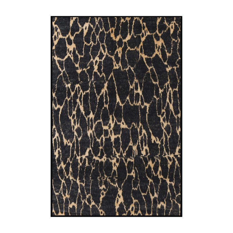 Abstract Indoor Rug, Rectangle 7' x 9'