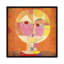 Senecio by Paul Klee - Floater Frame Painting on Canvas-1431075694-1431075697