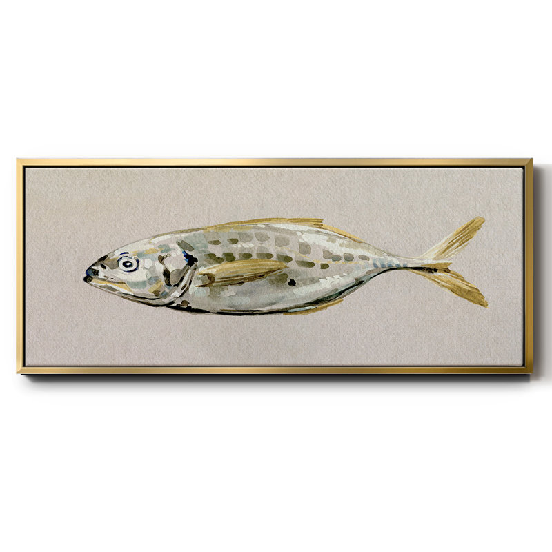 Fresh Fish Study II - toile encadrée