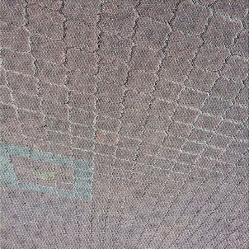 Tapis à motifs sienna area, Carré 4 pi