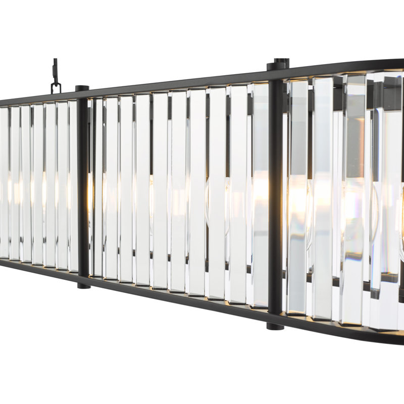 7 - Light Pendant, Satin Black