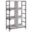 Lockmoor 117.5cm H x 78.5cm W Steel Etagere Bookcase-632186800