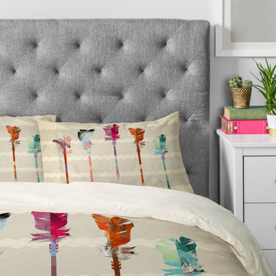 Iveta Abolina Feathered Arrows Pillowcase
