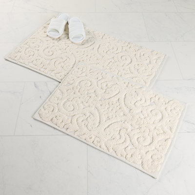 Ensemble de 2 tapis de salle de bain Venere