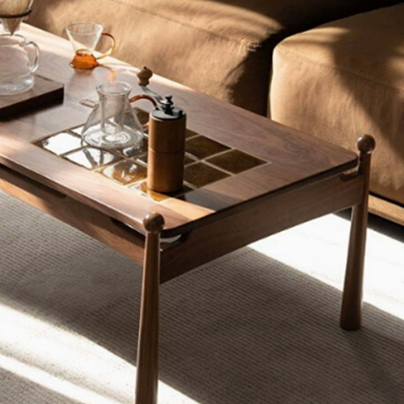 Table basse Niche Design, Brun