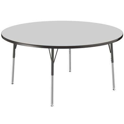 Table ronde à hauteur réglable