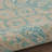 Velan Floral Handmade Looped Wool Ocean Blue/Beige Area Rug-1463185217