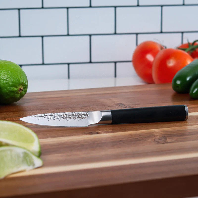 Swiss Diamond Hammered Chef/Paring Knife Set