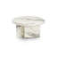 Table basse en marbre Chrisina Modern Freesia, 31,5 po x 17,7 po x 31,5 po | 100% panneau de fibres à densité moyenne, épaisseur: 0,7 pouce | Design élégant pour le salon, parfait pour les décors modernes et fantaisistes, finition durable et éléga