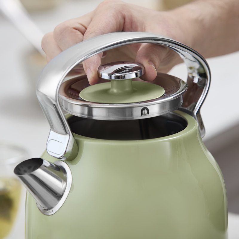 ​​Swan RetroRevive Traditional 1.7L Kettle, Rapid Boil, Removable Limescale Filter, Easy Pour, 360 Degree Base, Water Indicator Window and Boil Dry Protection, 3KW