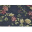 Hand-Knotted High-Quality Black, Green, and Pink Area Rug