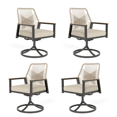 Fauteuil d'extérieur avec coussin